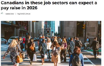 海外华人必看!2026年加拿大薪资涨幅持续下滑,这些行业却逆势加薪!