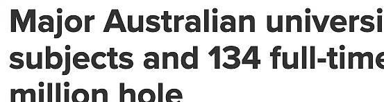 澳大利亚悉尼科技大学重大重组计划引发教育界震动