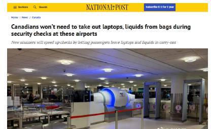 加拿大机场安检升级:留学生出入境体验迎来重大改善